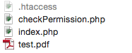 PDF等閲覧制限　特定ページ経由からのみ閲覧可能に【PHP・htaccess】