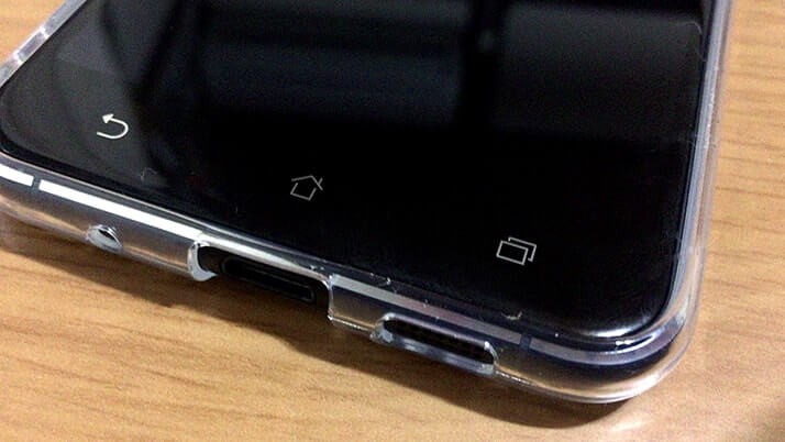ZenFone 3用の透明ハイブリッドケース｜見た目を損なわずしっかりガード（ray-out）