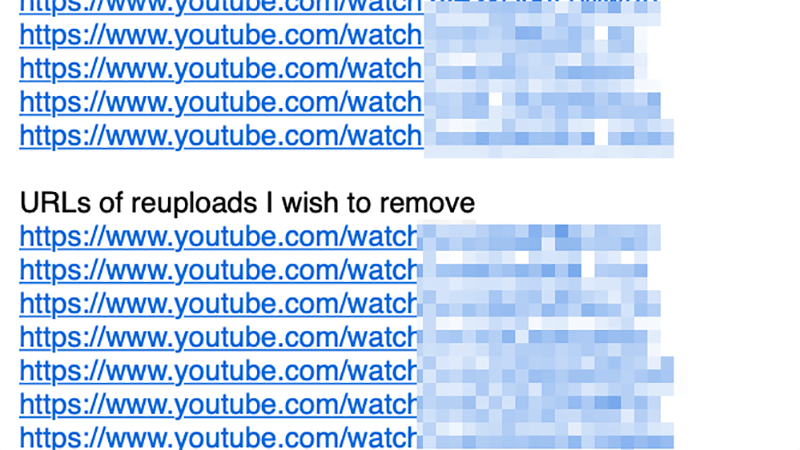 YouTube動画が著作権侵害で削除…え？申立人が自分！？