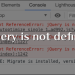 jQuery is not defined｜WordPress5.6でJSエラー（Autoptimize）